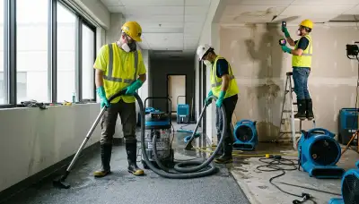 Odessa, TX water damage restoration team responding to home flood damage cleanup