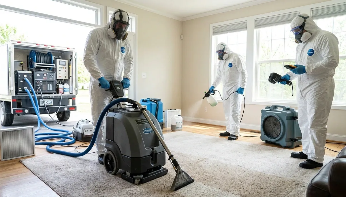 Odessa, TX water damage odor removal service for homes and moisture-related smells