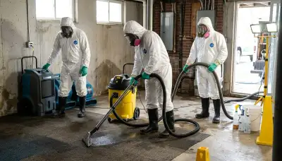 Sewage cleanup crew restoring safe conditions for Odessa, TX homes after water damage