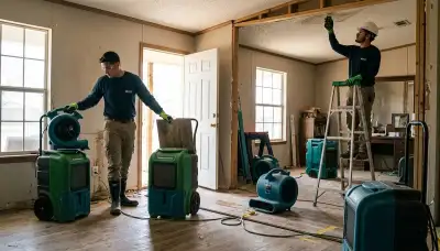 Water damage restoration team serving Odessa, TX for emergency cleanup and repair