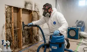 Mold remediation service widget for water damage cleanup in Odessa, TX